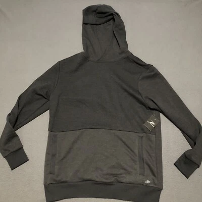 Sudadera con capucha gris tejida gofre para hombre Pro Player talla mediana Foto 1 de 4