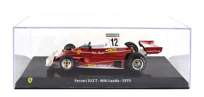 1:24 1975 Niki Lauda -- World Champion -- #12 Ferrari 312 T -- Atlas/Edicola F1 - Image 1 of 3