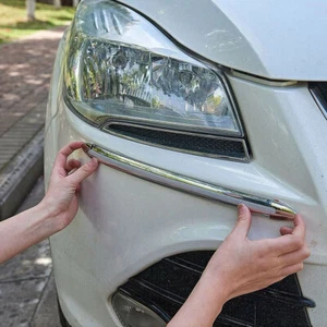 4 piezas Accesorios Coche Parachoques Protector Esquina Cubierta Protectora Antiarañazos Pegatinas* - Imagen 1 de 9
