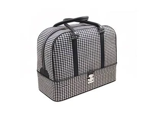 Porsche 911 style fabric 2 compartment travel bag.(Bowling) - Picture 1 of 1