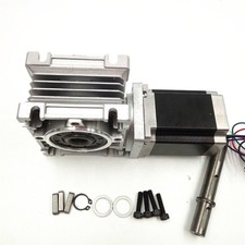 Ratio 20:1 Worm Gear Stepper Motor NMRV030 NEMA23 Gearbox High Torque CNC
