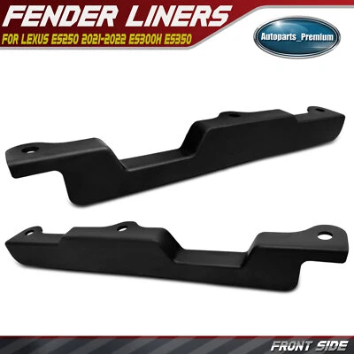 2 piezas forros de guardabarros interiores delanteros protector contra salpicaduras TPE para Lexus ES250 ES300h ES350 Foto 1 de 4