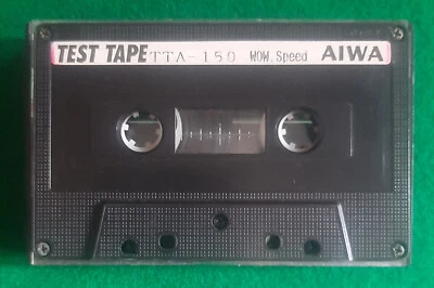 AIWA Test Tape TTA-150 WOW Speed 1.5KHz / -10db - Image 1 of 2