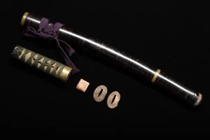 Antikes japanisches Tanto kurzes Koshirae SET mit Etui Samurai Katana Schwert aus Japan - Bild 1 von 10