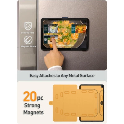 For Google Pixel Tablet 2023 Multi-Angle Case Protective Stand Cover Yellow - Image 1 of 4