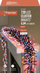 Premier 720 LED Cluster Multi-Acción Árbol de Navidad Luces con Temporizador - ARCO - Imagen 1 de 2