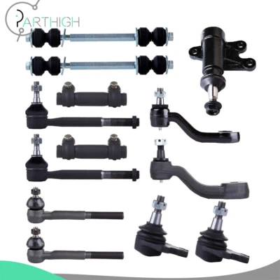 13x Front Tie Rod Ball Joint Sway Bar For 1993-1994 Chevrolet Blazer GMC Yukon - Image 1 of 4