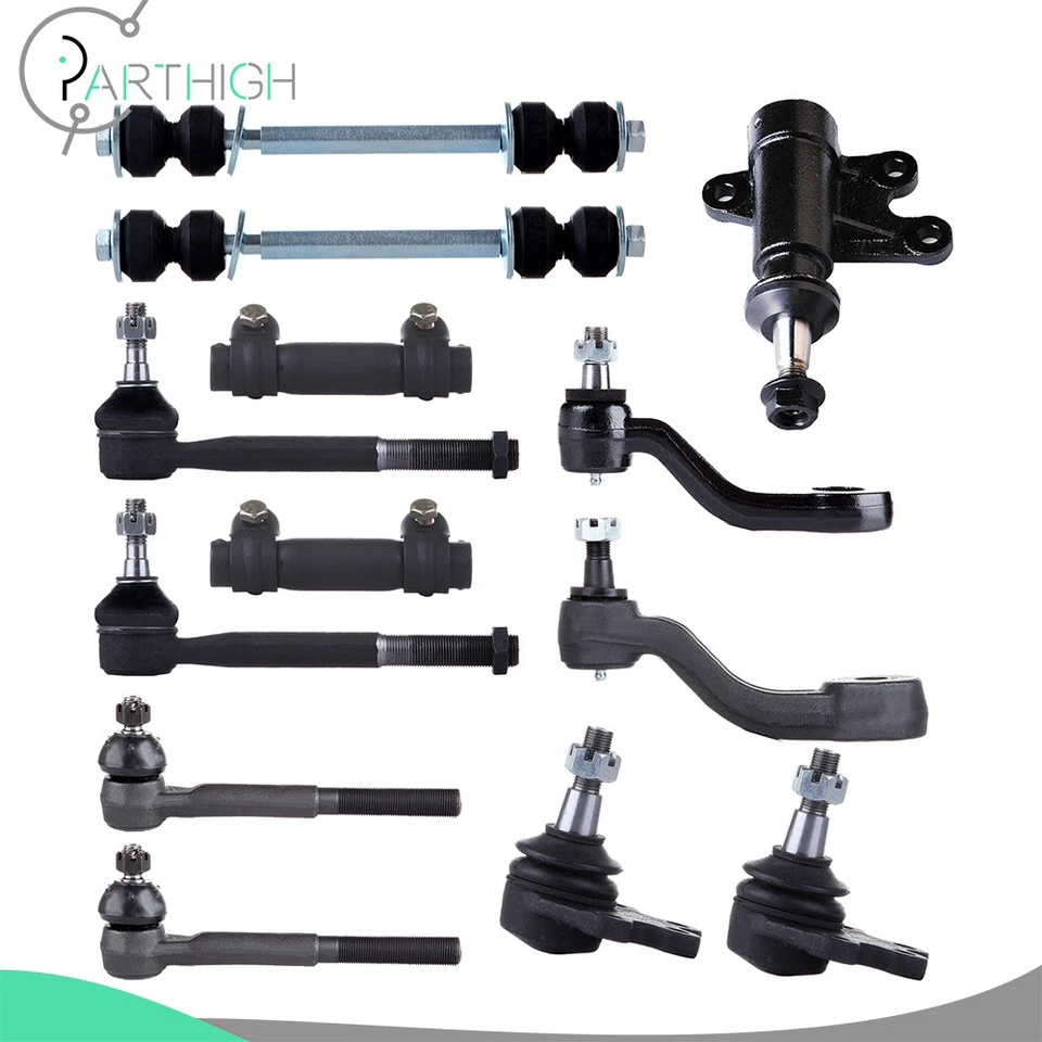 13x Front Tie Rod Ball Joint Sway Bar For 1993-1994 Chevrolet Blazer GMC Yukon - Image 1 of 4