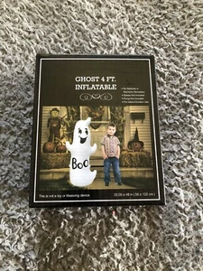 Inflatable Ghost 4Ft. Tall Halloween Indoor/Outdoor Yard Display NIB - Picture 1 of 2