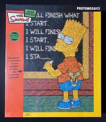 Les Simpson Photomosaics - Puzzle 550 pièces (neuf et scellé) - Photo 1/3