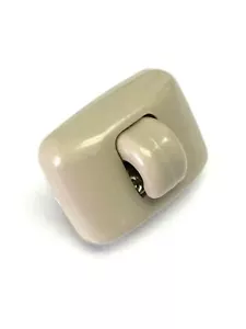 Sun Visor Clip For Audi A3 A4 A5 Q5 A7 S4 S5 New Beige - Picture 1 of 2
