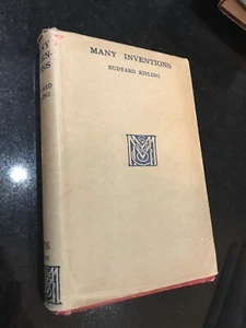 Many Inventions - Rudyard Kipling - 1920 - Dust Wrapper - Imagen 1 de 2