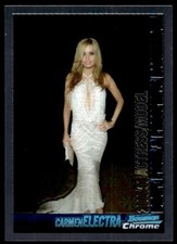 2005-06 BOWMAN CHROME ROOKIE CARD Carmen Electra #147