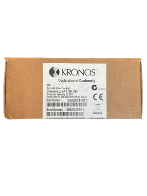 Kronos Touch ID Biometric Reader | 8602801-001| NEW - Image 1 of 4