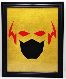 Framed Autographed Art Print "Scarlet Speedster" by Chuck Harbor 233/500-FM1 - Picture 1 of 3