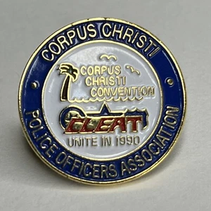 CLEAT Corpus Cristi Police Officers Association Pin Hat Lapel Texas - Picture 1 of 4