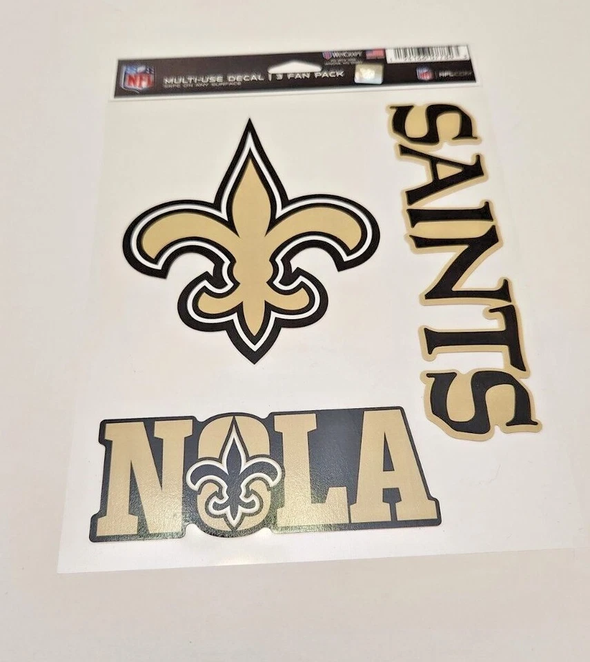 NFL Multi-Use Decal 3 Fan Pack - Image 1 of 1