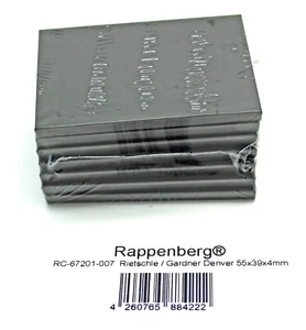 RC-67201-007 Kohleschieber, Kohlelineal, Kohleflügel Satz (7 Stk.), 55x39x4 mm - Picture 1 of 3