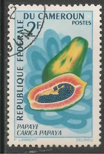 Cameroun #461 (A85) VF USED - 1967 2fr Papaya - Picture 1 of 1