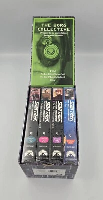 Star Trek: The Next Generation - The Borg Collective (VHS, 1996, 4-Tape Set) - Image 1 of 4