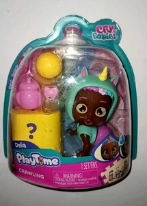 Cry Babies PlayTime Day Care Crawling Delia Figures 5+ Surprise Toy *Brand New* - Picture 1 of 6