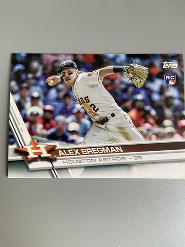 2017 Topps Alex Bregman Rookie Card PSA 10 Gem Mint - Houston Astros Baseball Card