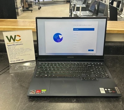 Lenovo 85JW, Ryzen 7 5800H, 16GB DDR4, Nvidia RTX 3050Ti, 512GB SSD, 2022, 15.6" Foto 1 de 4