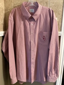 Campus Specialties Oklahoma University Herren Button Down Gr. XXL rot/weiß kariert - Bild 1 von 5