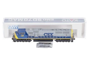 Kato 176-6307 N Scale CSX SD70MAC Diesel Locomotive #713 LN/Box - Picture 1 of 12