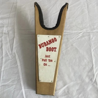 Vintage Durango Boot Remover Puller Wooden Boot Jack Excellent - Image 1 of 4
