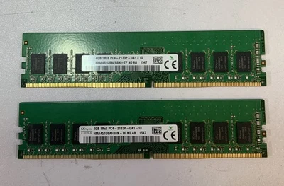 SK Hynix 8GB (4GBx2) Memory PC4-2133P-UA1-11 HMA451U6AFR8N-TF L- Q7C - Image 1 of 3
