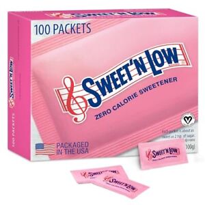 Sweet 'N Low Granulated Sugar Substitute 3.5 Ounce 100 Count