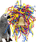 3197 Foraging Bell Bird Toy cages parrot conure amazon african grey parakeet pet