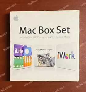 Mac Box Set MC680Z/A - iLife '11, iWork '09, OS X 10.6.3 - Tested, Excellent - Picture 1 of 11