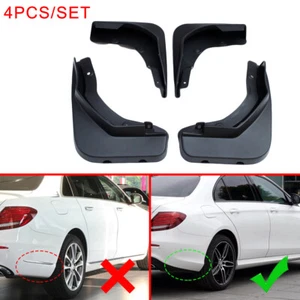 Car Splash Mud Flaps Mudguard Fender Trim For Benz 2017-2023 E-Class W213 Sport - Picture 1 of 7