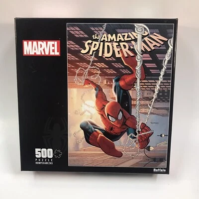 Rompecabezas Buffalo 500 piezas Marvel The Amazing Spiderman Foto 1 de 2