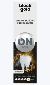 WhiteOn Gold & Charcoal Whitening Toothpaste Removes Discoloration 75ml