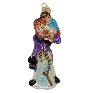 Christopher Radko Bob Cratchit y Tiny Tim Ornamento LE 2000 Caja Original - Imagen 1 de 12