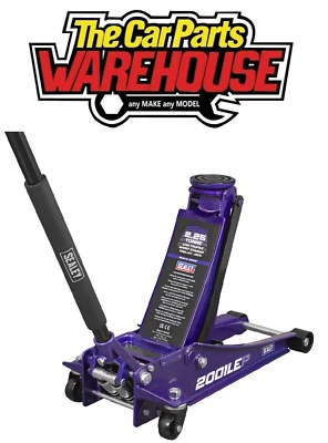 Sealey 2001LEP - Low Profile Rocket Lift Trolley Jack 2.25 Tonne - Purple - Image 1 of 4