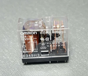 G2R-1-E-DC12 RELAY GEN PURPOSE SPDT 16A 12V Pack of 1 - Picture 1 of 1