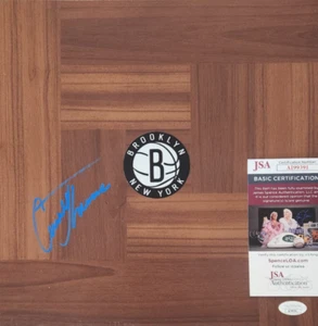 Cam Thomas Signed Floorboard w/ JSA COA #AI99391 Brooklyn Nets - Picture 1 of 2