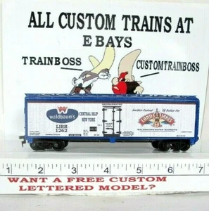 HO SCALE CUSTOM LETTERED WALDBAUMS (LIRR)  REEFER LOT E 🥩🥩🥩🥩 - Picture 1 of 14