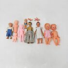 Lot of 11 Vintage Celluloid Plastic Rubber Dolls Best Italy