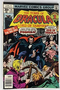 Tomba di Dracula #54 Vol. App 1 lama. Horror età del bronzo Marvel Comics 1977 - Foto 1 di 4