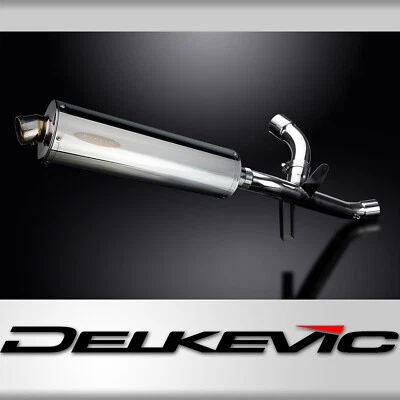 Ducati Multistrada 950 Delkevic Slip On 18" Stainless Oval Muffler Exhaust 17-21 - Image 1 of 4