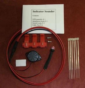 Motorbike Ulatra Bright BLUE LED AND BUZZER  Indicator Warning Device Triumph - Picture 1 of 1