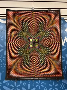 W23 ENERGY VINTAGE 1968 BLACKLIGHT HEADSHOP WESPAC POSTER von NANCY PARKER - SCHÖN! - Bild 1 von 15