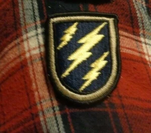 PARCHE MILITAR, FLASH BOINA AEROTRANSPORTADO, 56O RECONOCIMIENTO QUÍMICO DET. (Abn) (SF) - Imagen 1 de 1