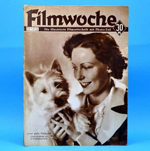 Filmwoche 24 von 1937 Heinrich George Gusti Huber Gustaf Gründgens Margit Symo - Bild 1 von 1
