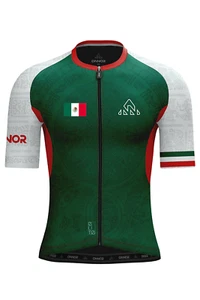 Women's Mexico 2023 Elite Cycling Jersey Short Sleeve - Picture 1 of 4